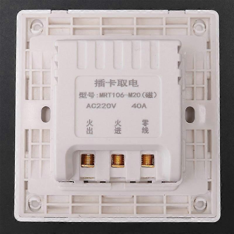 High Grade Hotel Magnetic Card Switch Energy Saving Switch Insert Key for Power with 3 Card