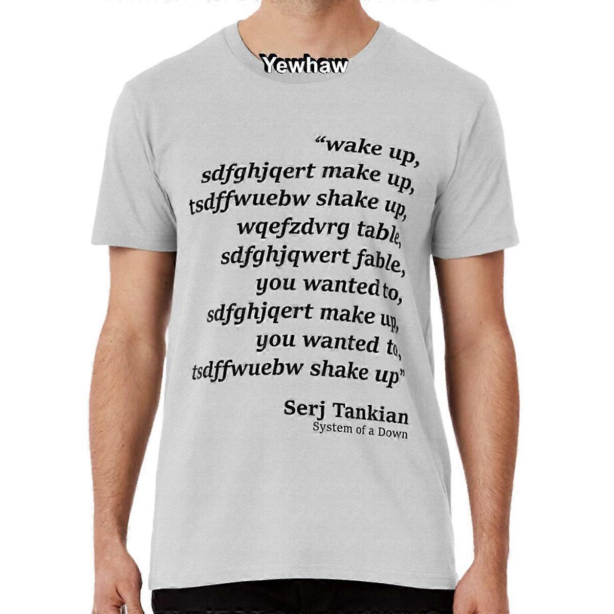 ウェイクアップメイクアップ - システムオブアダウン - チョップスイパロディTシャツ