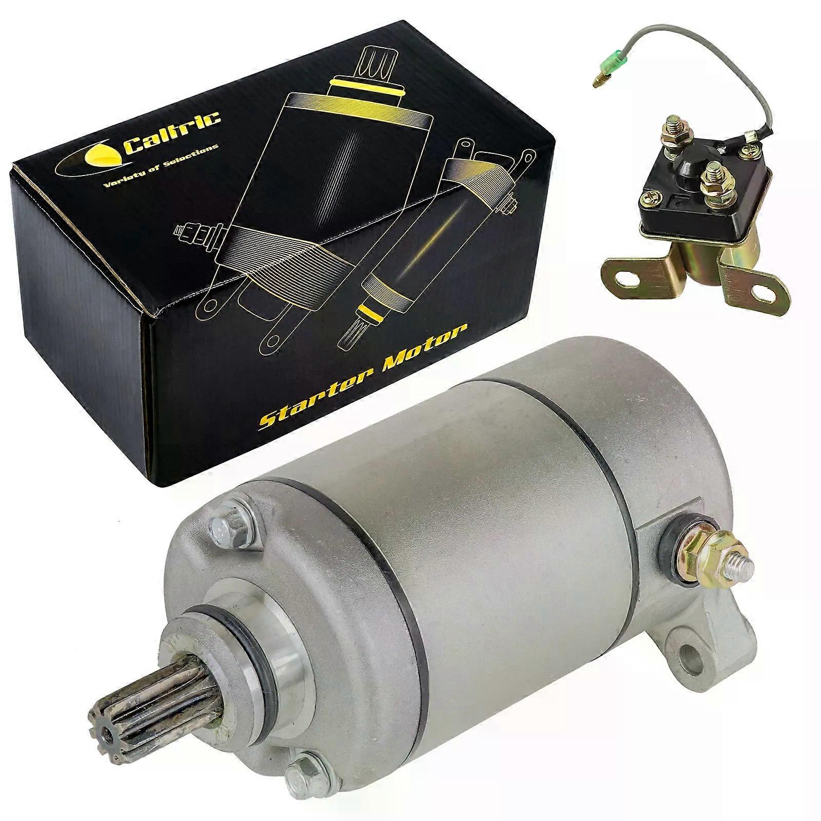 Starter & Relay Solenoid for Polaris Magnum 325 2000 2001 2002 Atv New NO.00698