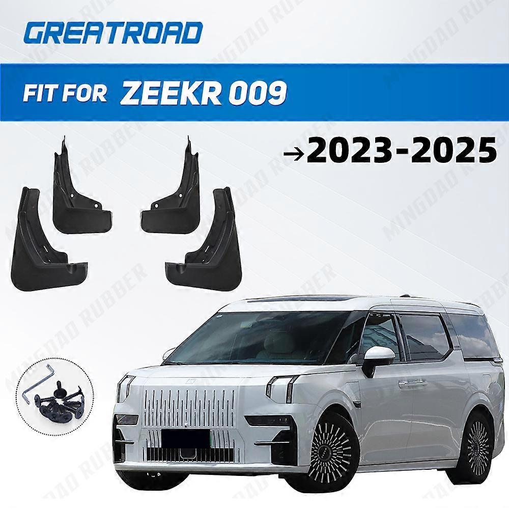For ZEEKR 009 2023 2024 2025 Mudflaps Splash Guards Mudguards Mud Flaps Fender car Accessories