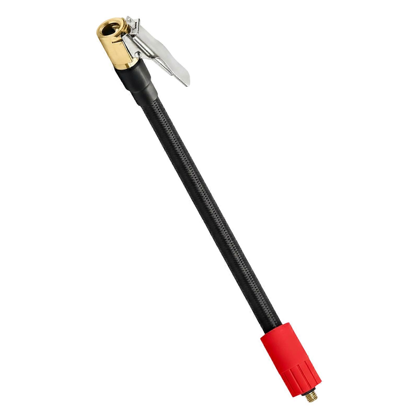 Double Valves Suitable 6mm Thread Air Hose 100CM Flexible Tube Quick Connection Easy to Use for Tire Inflator Accessories Multicolor