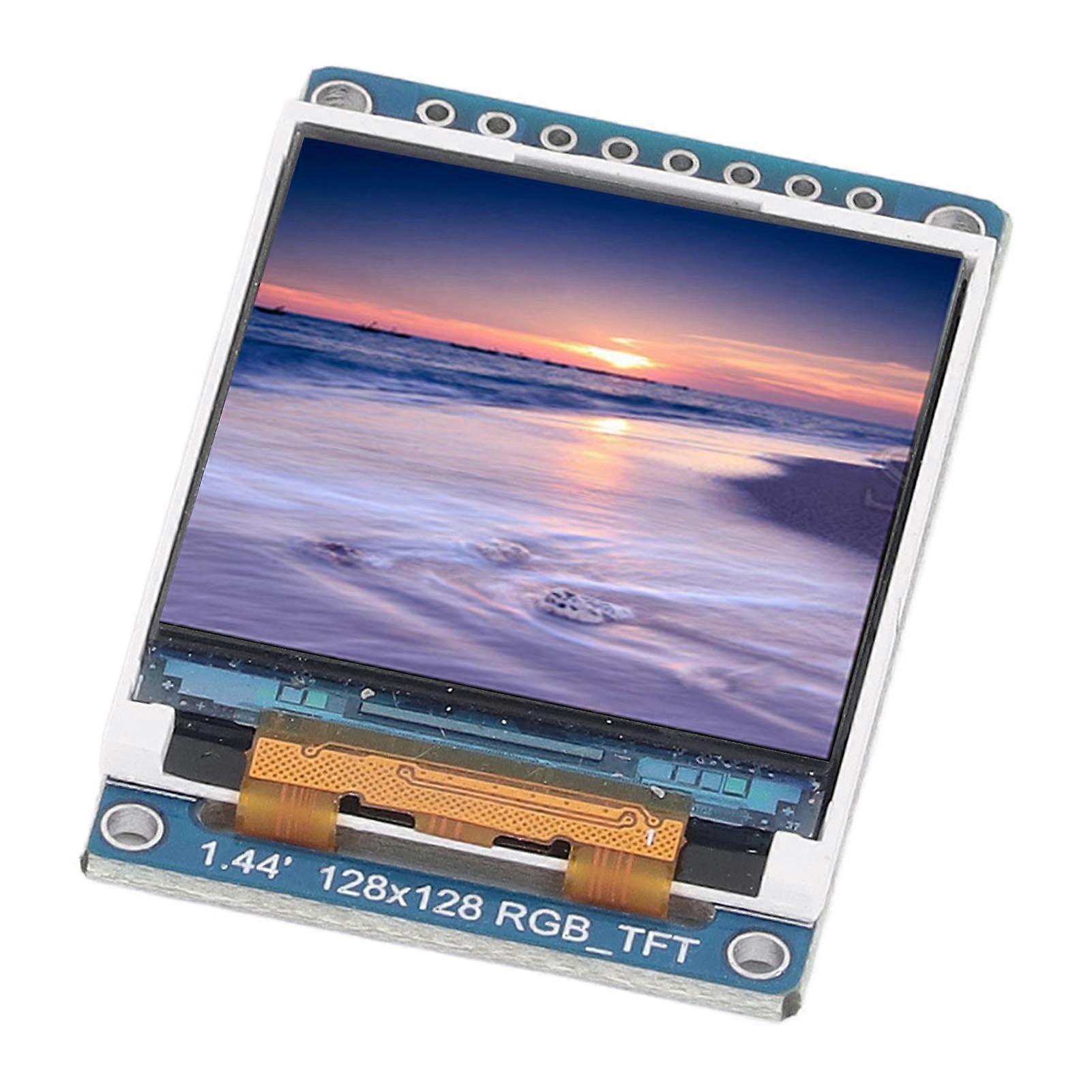 1.44in TFT LCD Display Module ST7735 Chip IPS Interface 128x128 Wide Viewing Angle HD LCD Display Screen