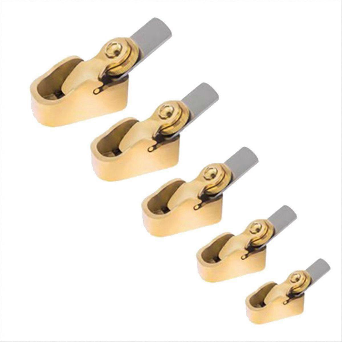 5PCS Convex Bottom Copper Planes Curved Bottom HSS Plane Cutter Violin Luthier Making Thumb Tool