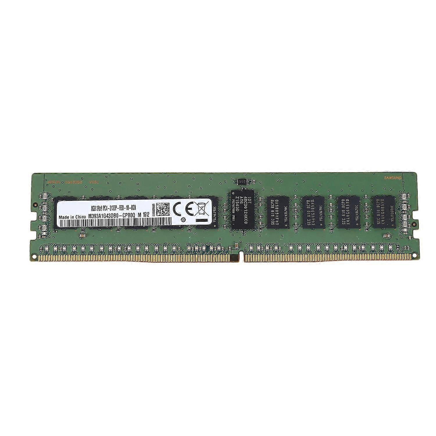 DDR4 8GB Server Ram 2rx8 PC4-2133p 1.2v 2133MHz 288pin Ecc Reg Dimm minne Ram
