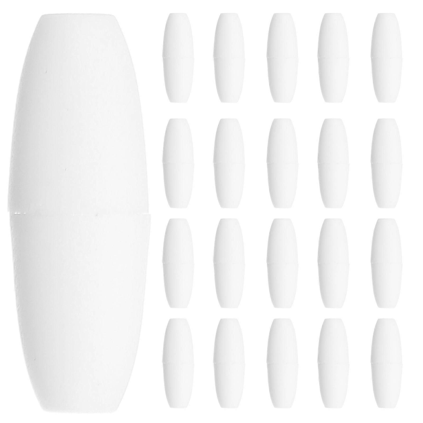 50 قطعة البلاستيك الانفصال المشبك حبة برميل موصلات الحبل انفصال المشابك