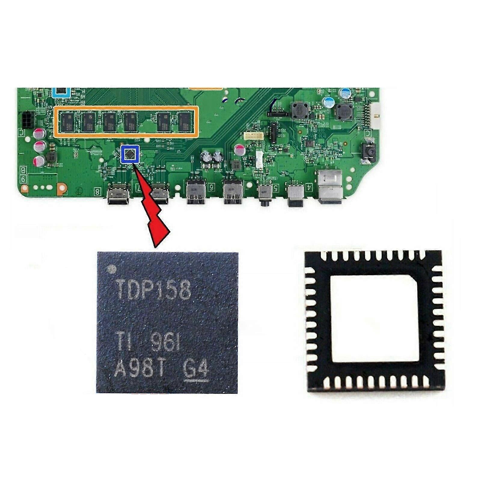 Xbox One X Hdmi Retimer Ic Chip Display Interface Ic Tdp158 Display Interface Ic
