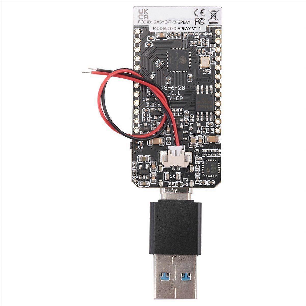 2Pcs BTC Solo Miner Nerdminer V2 55KH/S Bitcoin Solo Miner Station Nerdminer Board with Adapter