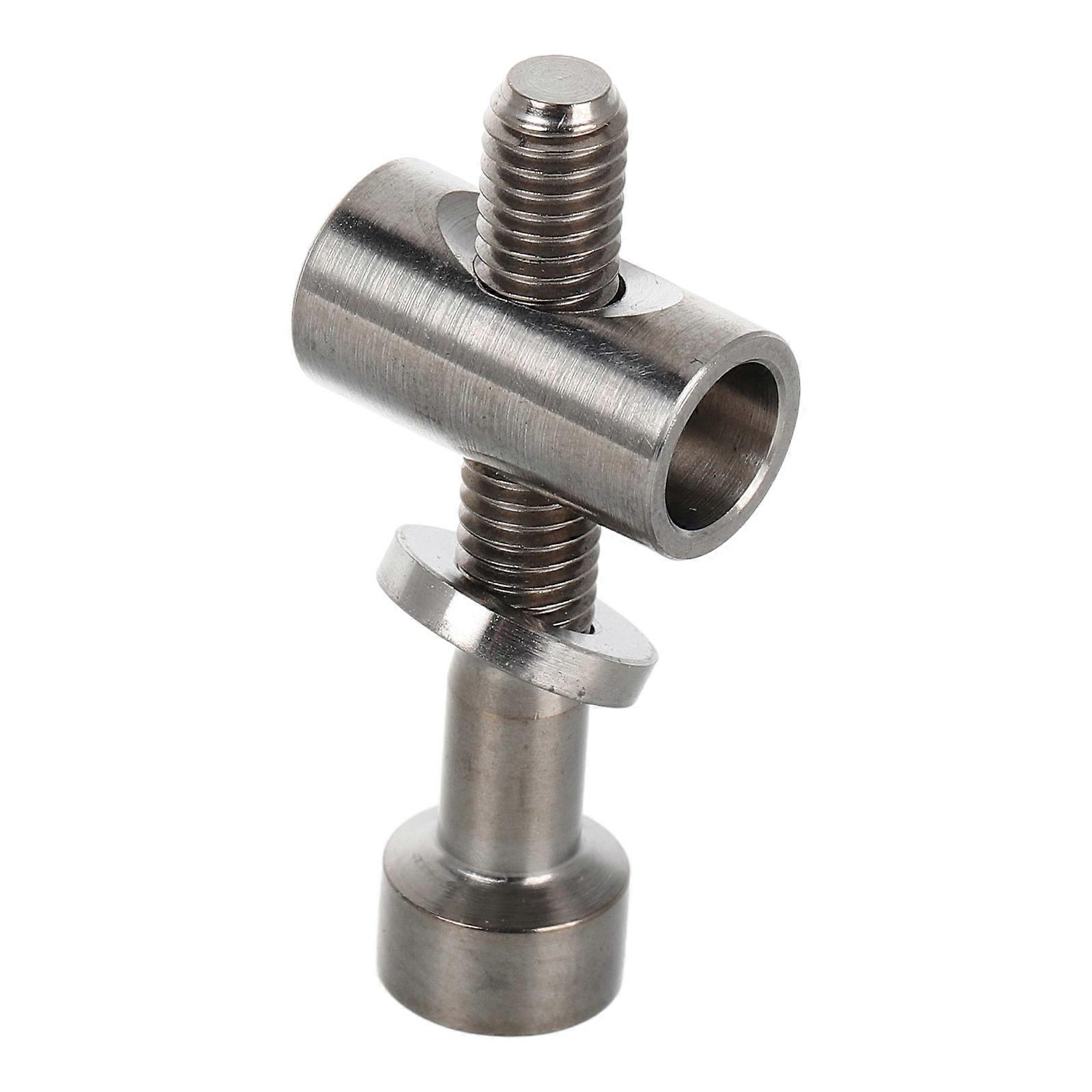 Bicycle Seatpost Clamp Titanium Screw for Secure Fit Silver