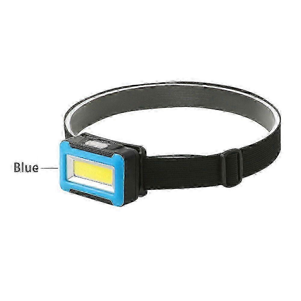 Mini COB LED Headlight Emergency 3 Switch Modes Waterproof Headlamp Camping Lamp