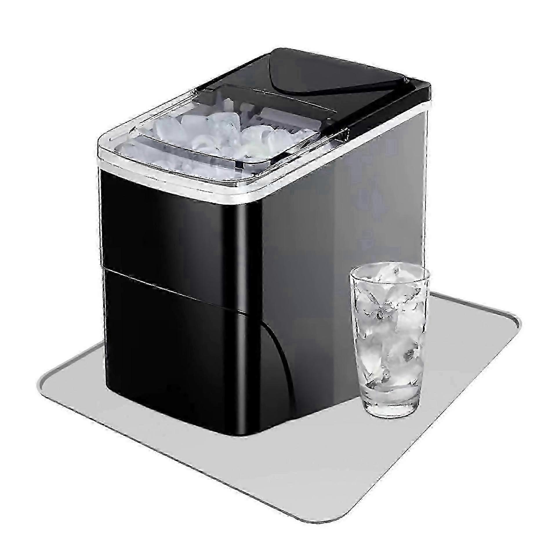 Ice Maker Pad Countertop Water Absorbent Mat Reusable Ice Maker Tray Pad Easy To Clean Dish Drying M