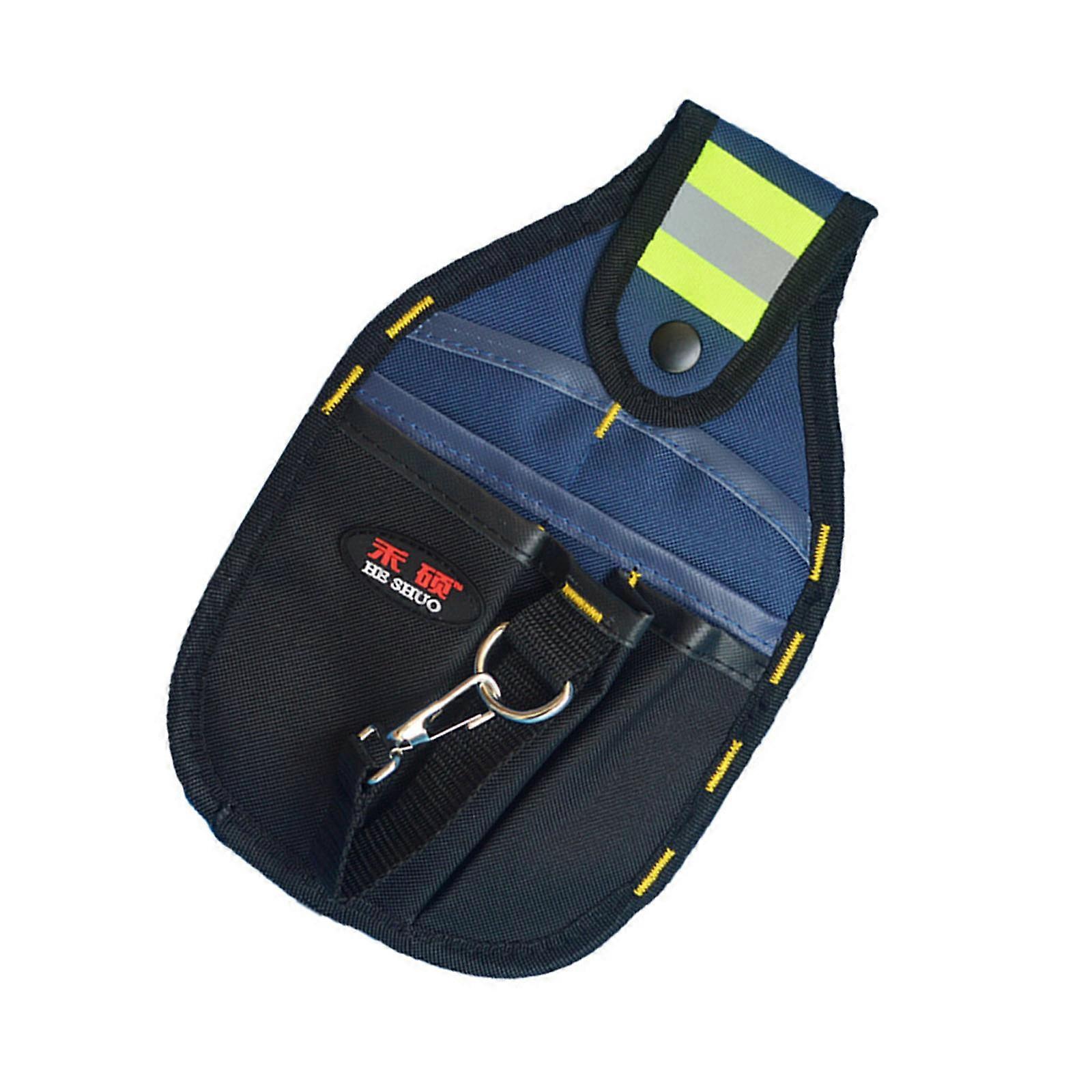 Electrician Tool Pouch Tool Belt Pouches Multiple Pockets Tool Organizers Attachment Pouch for Technician Maintenance Multicolor