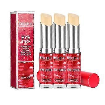 Retinol Eye Stick, Bálsamo de Tratamiento Antienvejecimiento Crema para Ojos para Ojeras e Hinchazón Crema Diaria Debajo de los Ojos Suero de Retinol para las Arrugas