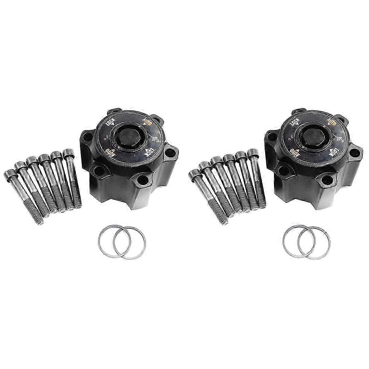 2X Auto Free Wheel Hub Lock compatible with Patrol Y61 TD42 TD3.0 TD2.8 40250-VB200 -B017-1 B017