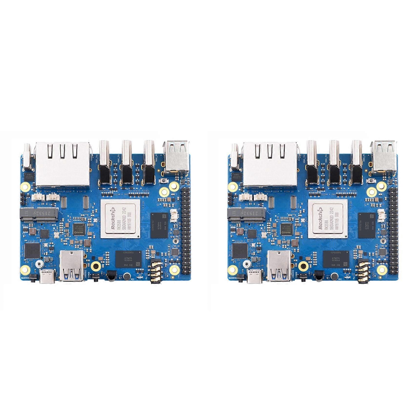 2X for Orange Pi 5 Plus 8GB RAM Single Board Computer RK3588 PCIE Module External Wifi6 Pi5 Plus Demo Development Board