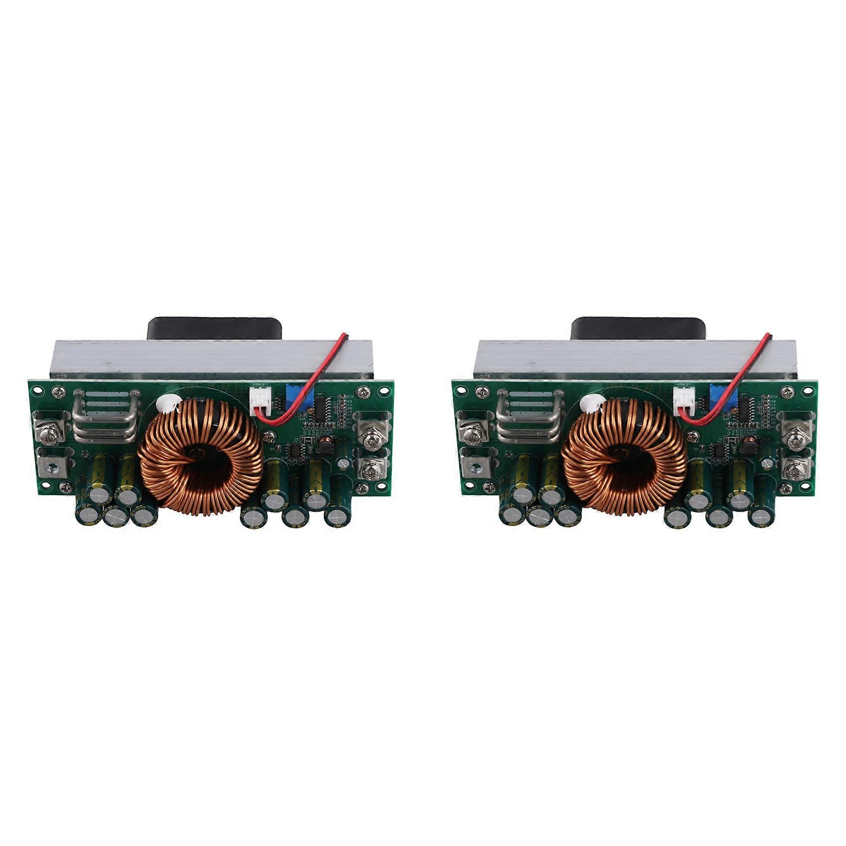2X DC-DC1500W DC Adjustable Step-Down Module 90V to 60V 48V 12V High Power 50A Power Converter