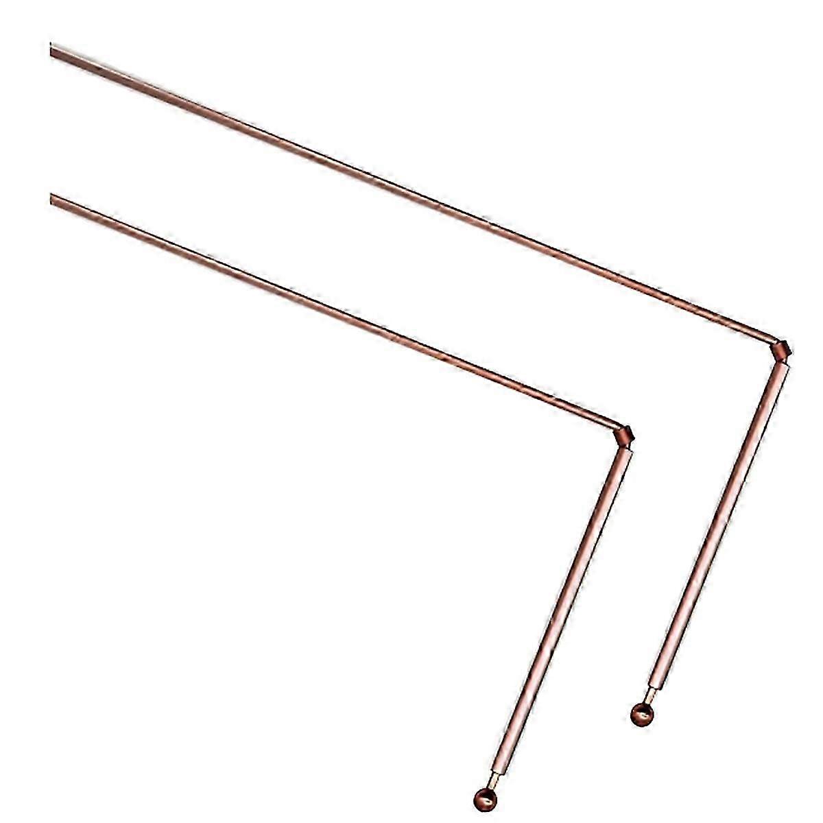 2PCS 99.9% Pure Copper Divining Rods for Dowsing and Water Finding