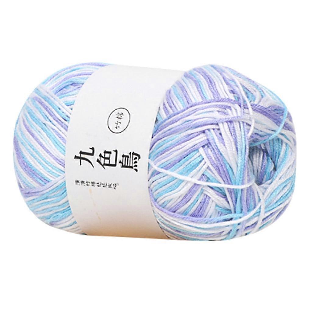 Pedty Soft Classic Multi Ombre Yarn by Loops & Threads - Compatible with knitting, crochet, baby projects, fine wool & cotton DIY