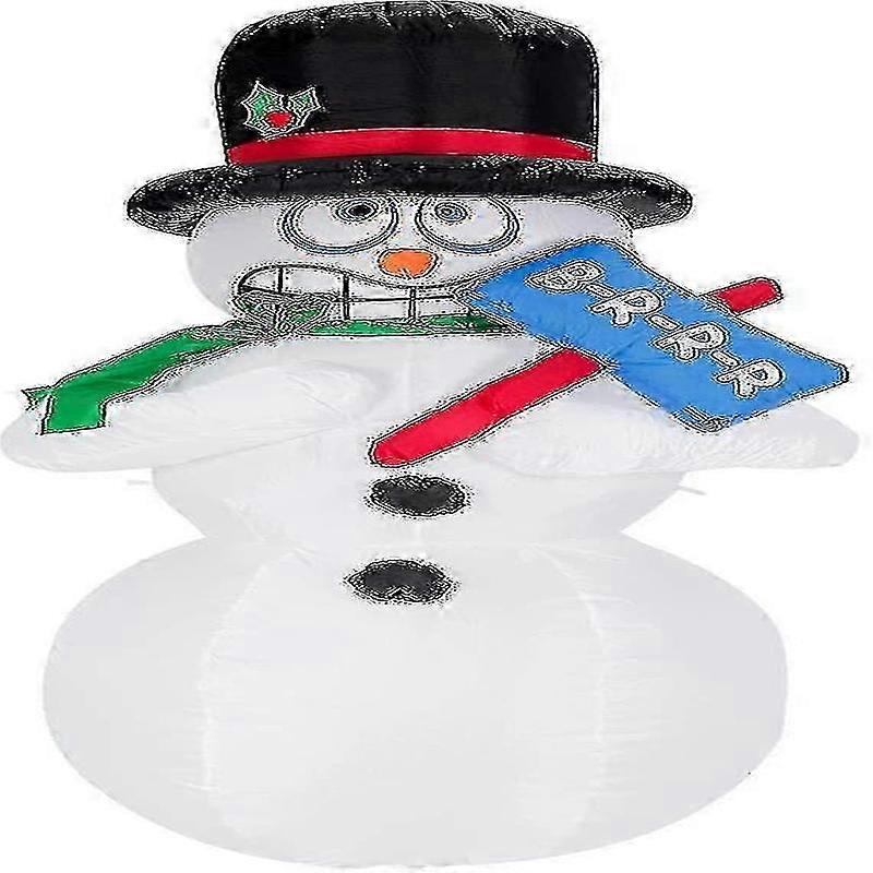 Christmas Inflatable Decoration with Moving Snowman