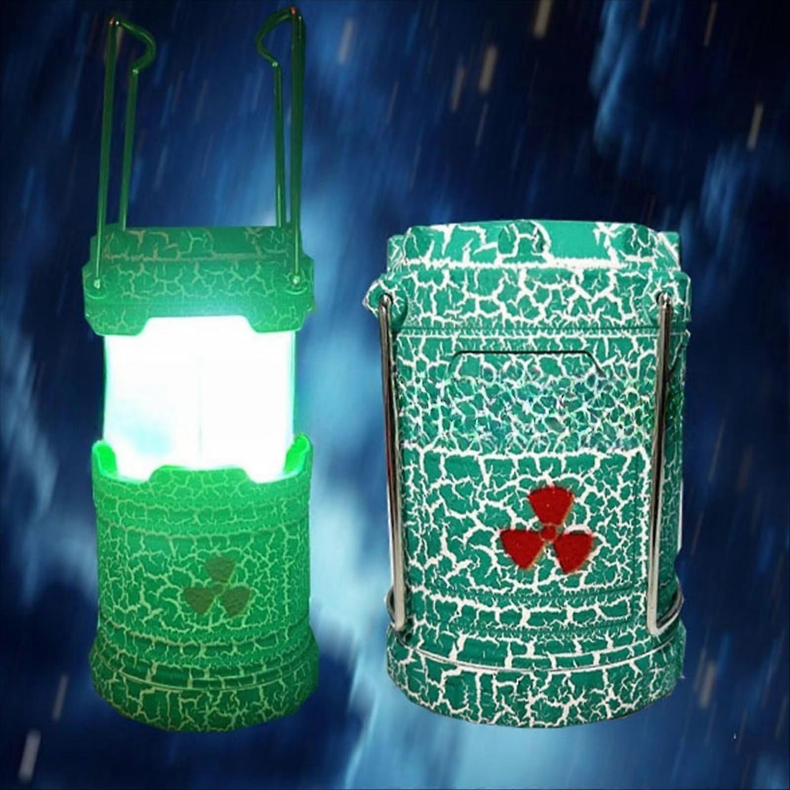 Portable Foldable Mini Nuclear Reactor Light, Model F, Battery Powered Emergency Light For Camping Bedside Decoration