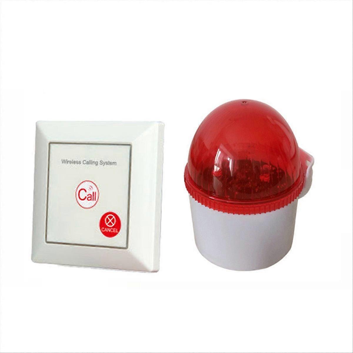 Caregiver Pager Alarm SOS Button Wireless Call Siren Alarm