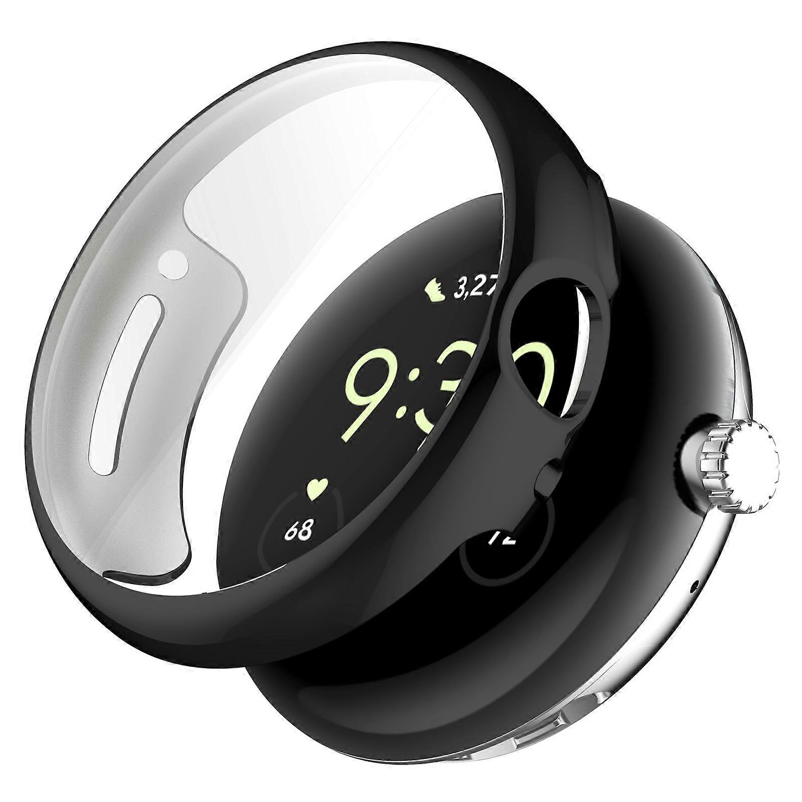 Full Coverage TPU Electroplated Watch Protective Case For Google Pixel Watch 2