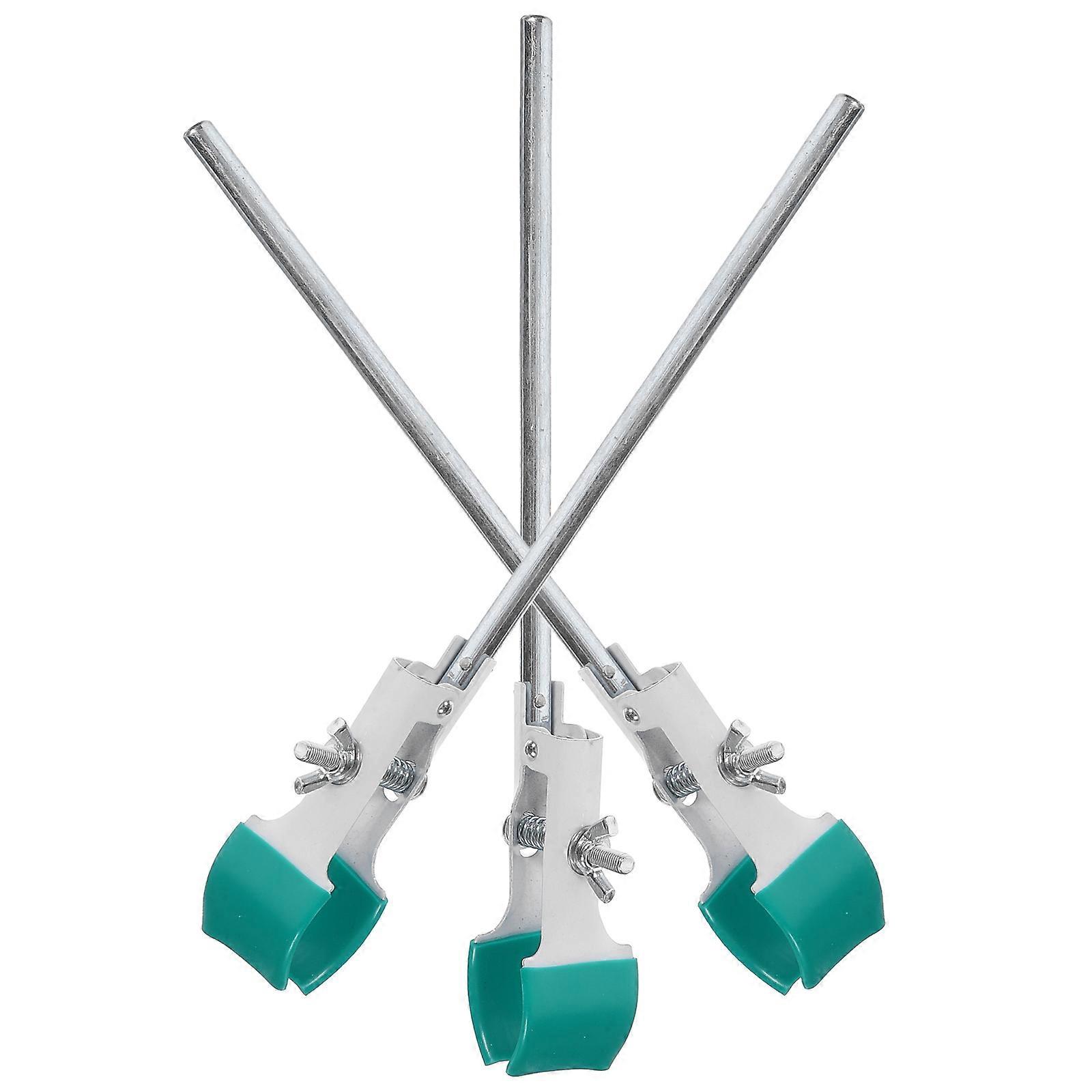 3pcs Beaker Clamp Flask Holders Lightweight Lab Support for Flask and Crucible Scientific Experiments
