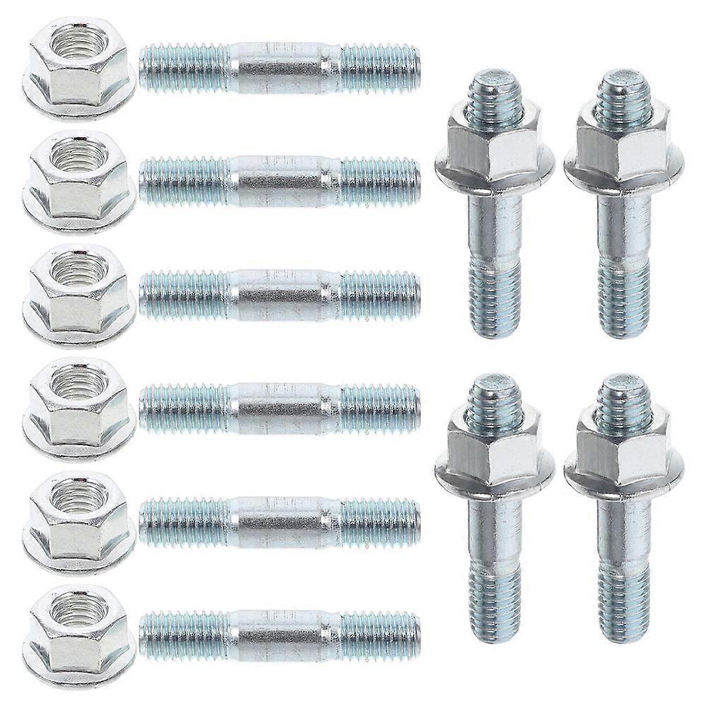 Chainsaw Bar Nut and Screw Set for Maintenance 15Sets Iron Material