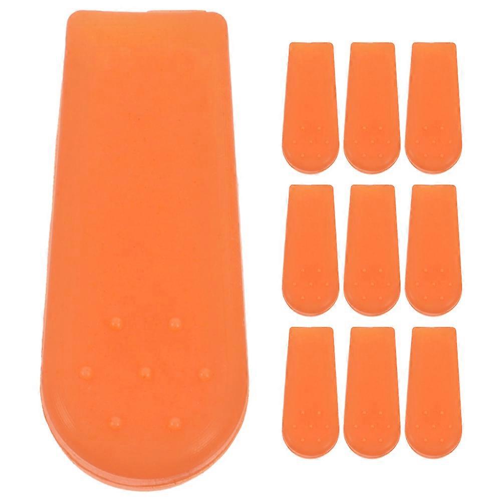 Orange Machine Claw Sleeve Plastic Protector for Vending Machine 10Pcs