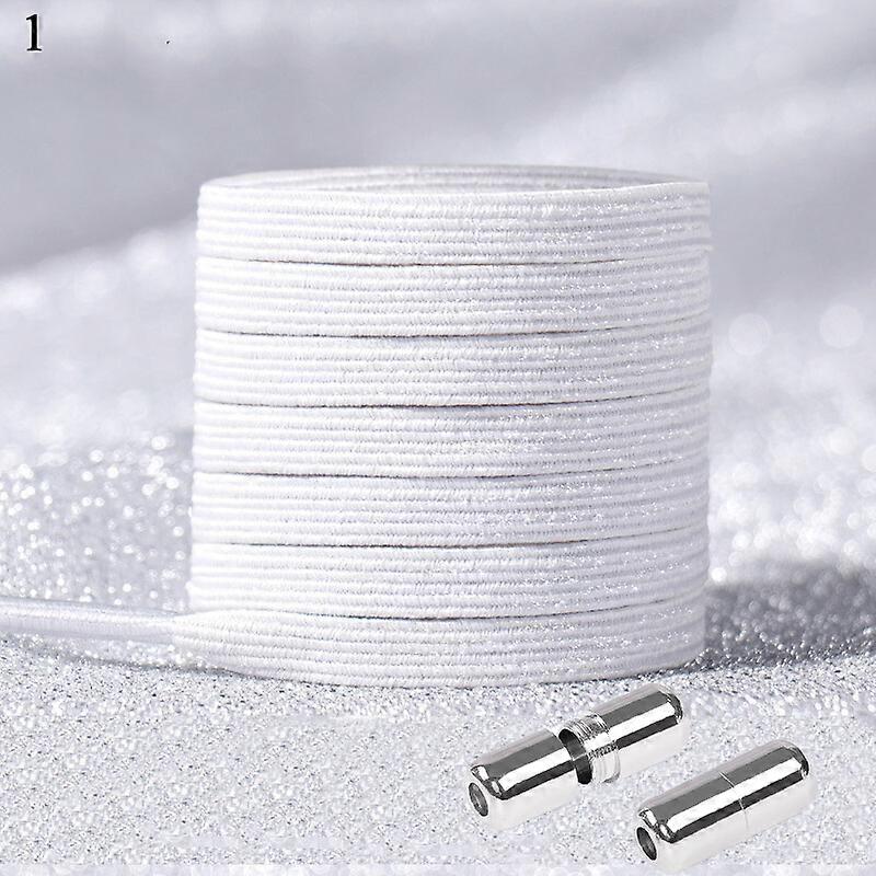 No Tie Shoe Rope Elastic Laces Strings Lazy Easy No-tie Shoelaces Adult Kids ^