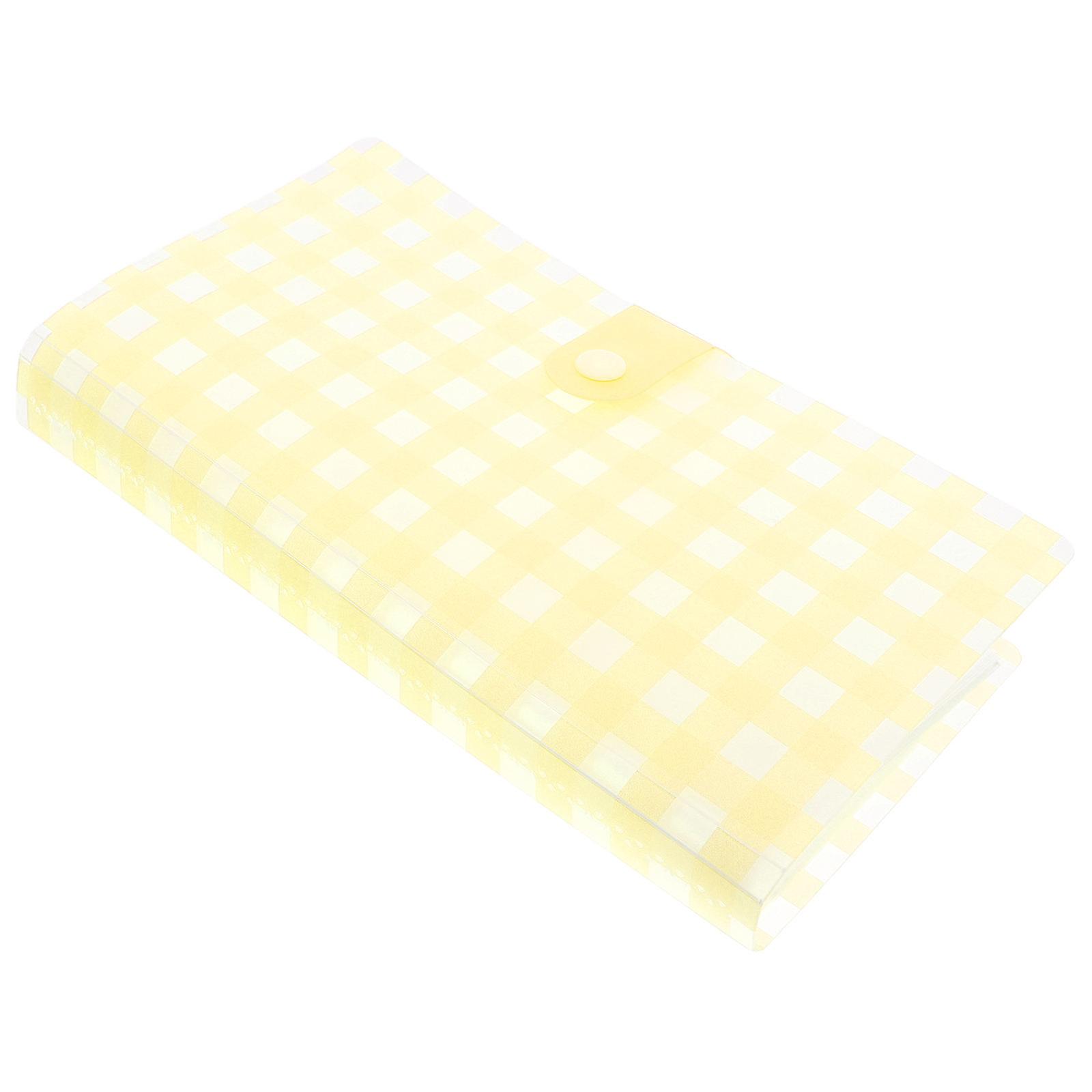 Frosted Portable Photocard Album for Storage Use Featuring 240 Card Slots