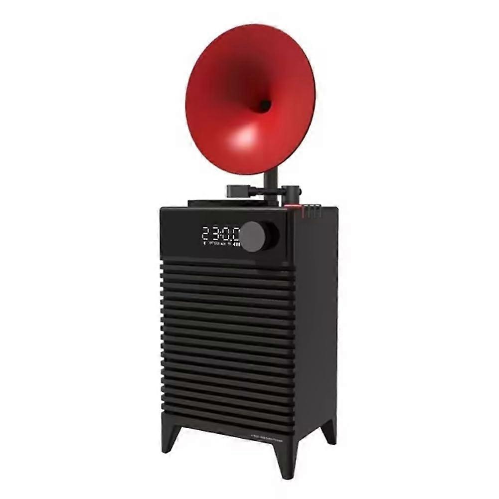 Bluetooth Speakers Model A Outdoor Wireless Subwoofer With LED Clock And Handsfree Calling TF Card And AUX Input