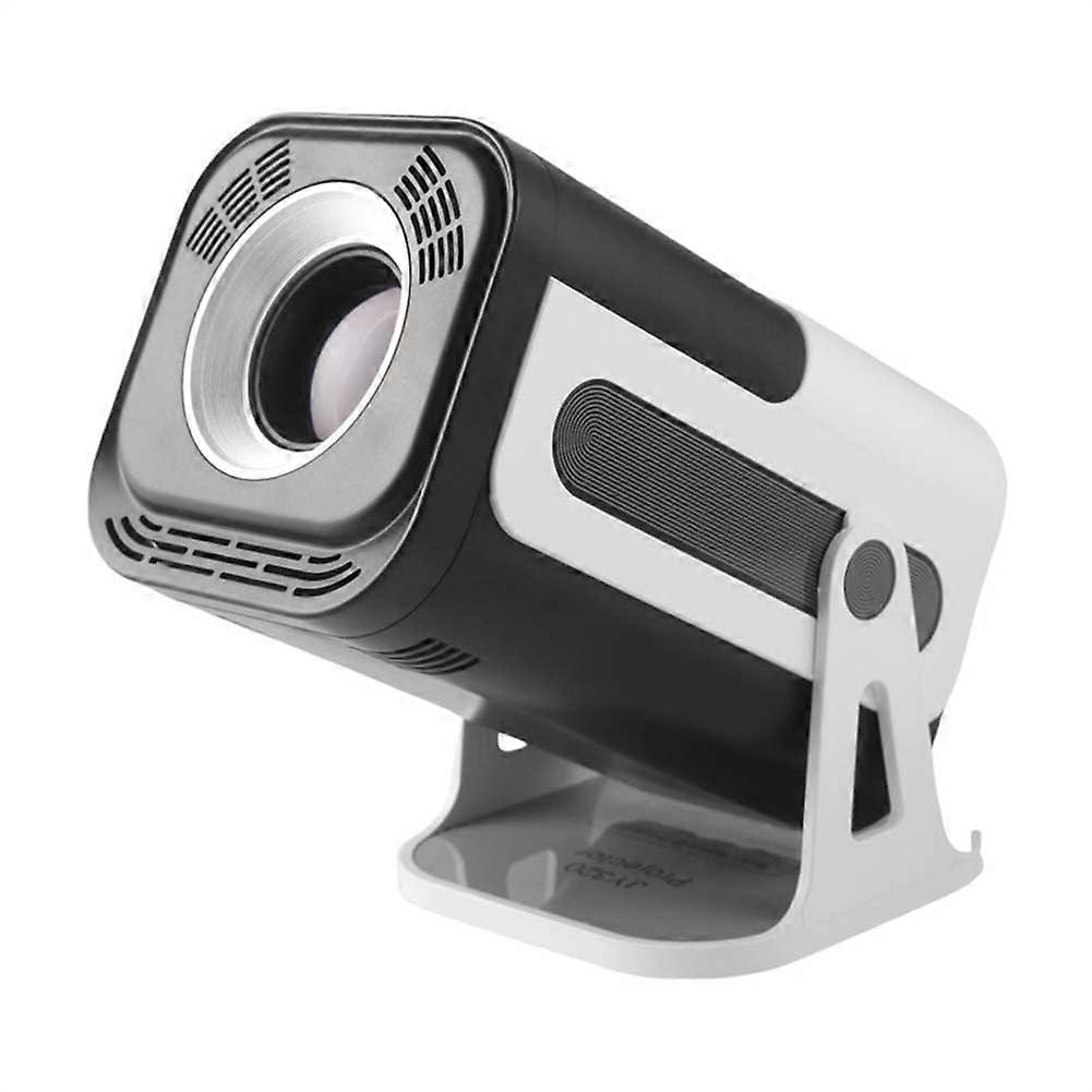 Mini Projector 720P Android 13 4K Support 180 ANSI Lumens WiFi 6 Bluetooth 5.0 180 Degree Rotatable UK Plug