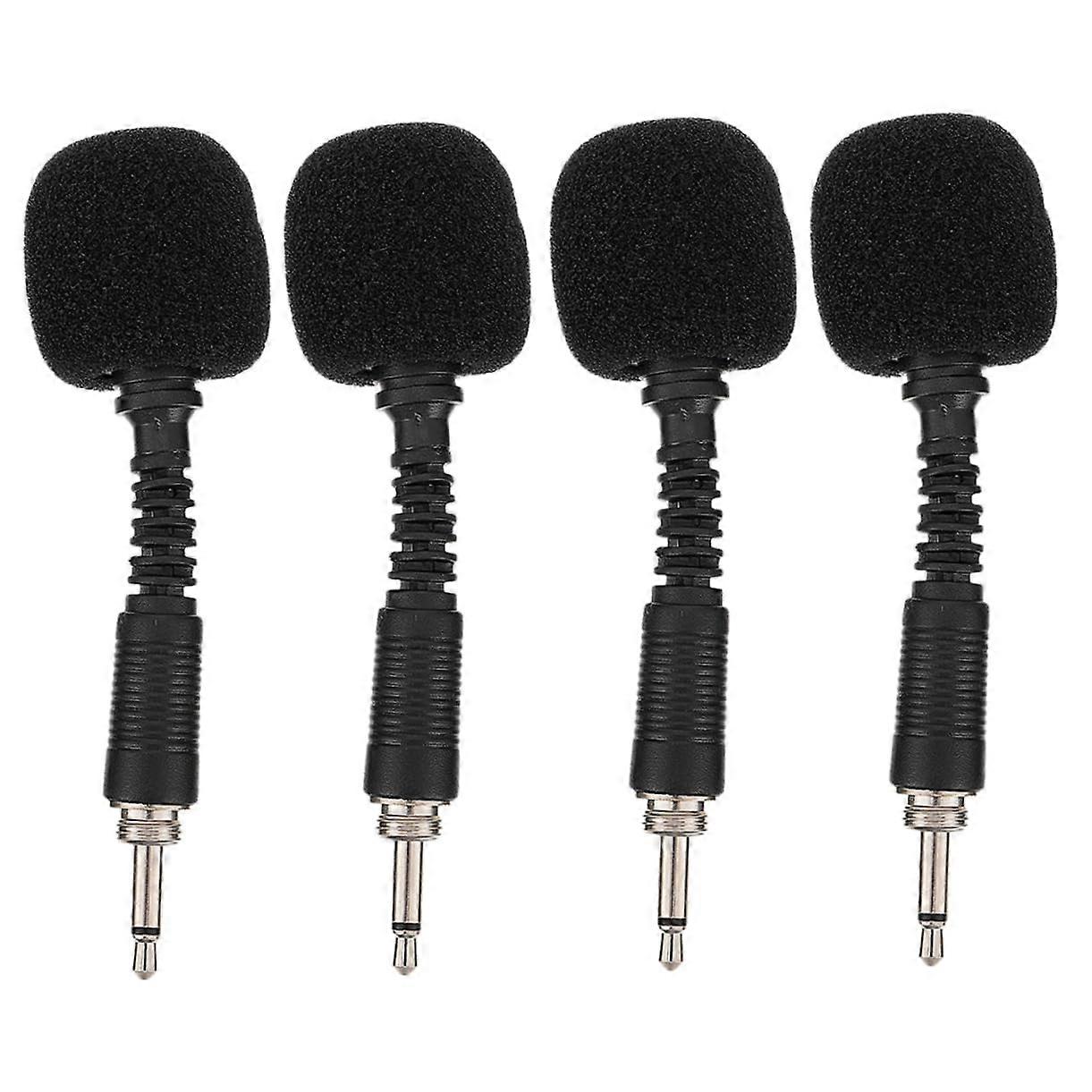 Noise Cancelling Microphone 4Pack Portable Omnidirectional Mic For Live Streaming Conference  Sensitivity Sponge