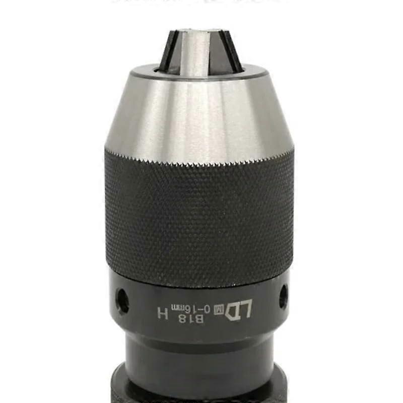 Keyless SelfLocking Drill Chuck 113mm Quick Bit Change for B10B22 Wide Drill Compatibility