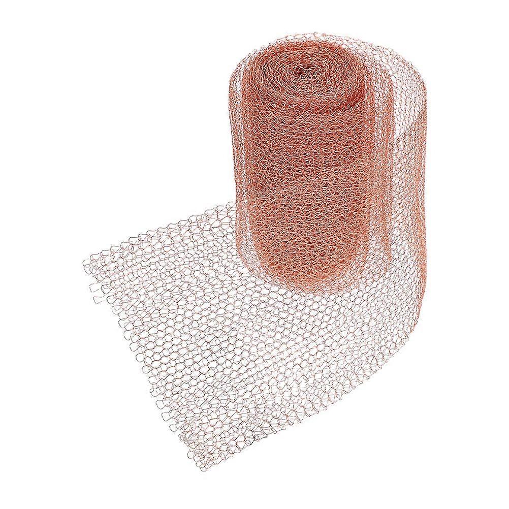 Rectangular Copper Mesh Exclusion Outdoor DIY Crafts Durable Mesh Copper 2Pack