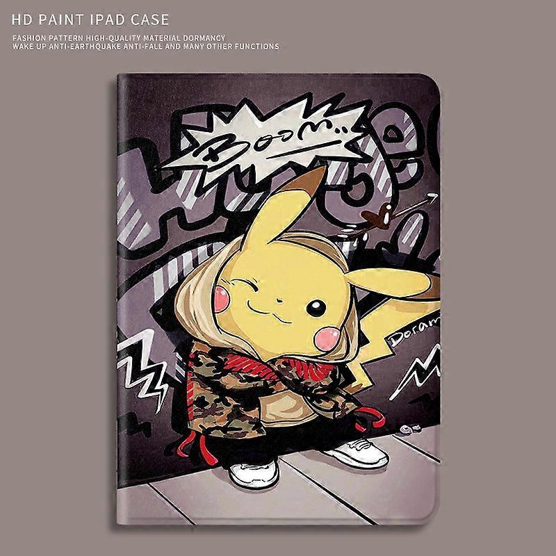 Stylish Case For Ipad Mini6/mini7 8.3" A007 Pikachu Cartoon Soft