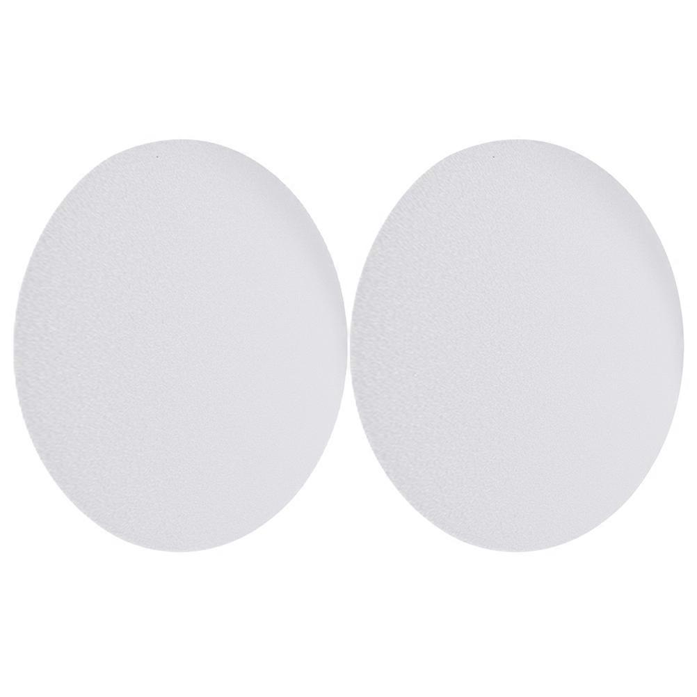 Light Covers for Light Fixtures Anti-Glare Diffuser Cover 2Pcs White PVC