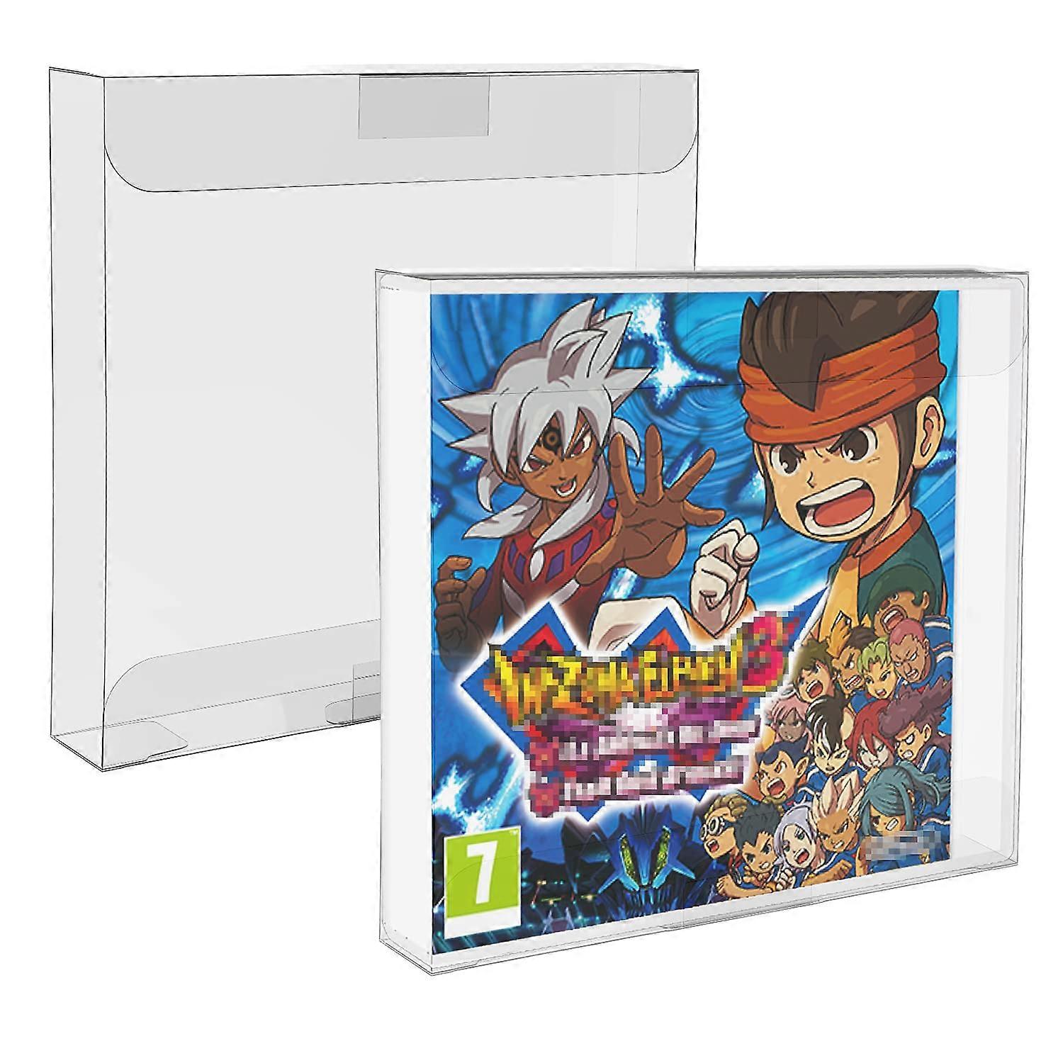 10 Pcs Box Protector for Nintendo 3DS Clear Dustproof Scratch Resistant Display Storage Case