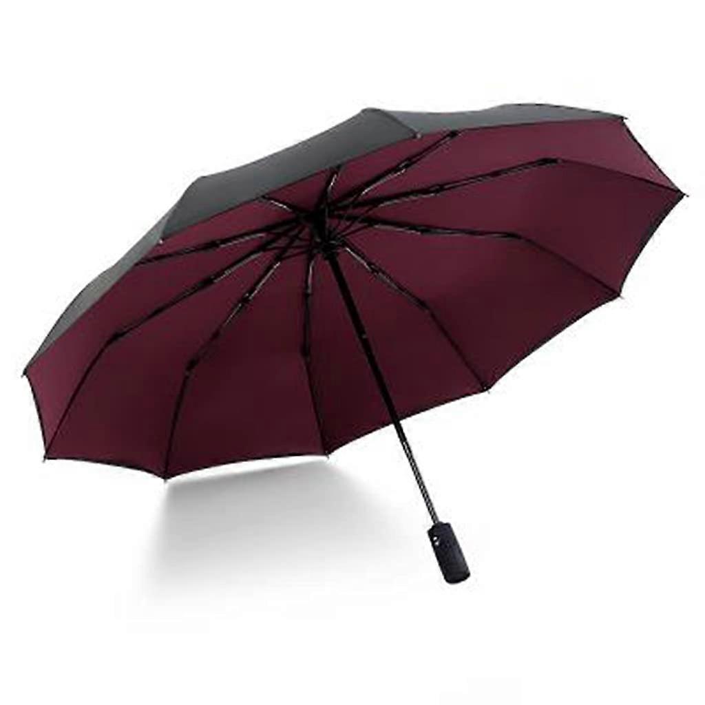Automatic Golf Umbrella Windproof Folding Design with Durable Canopy for Men and Women