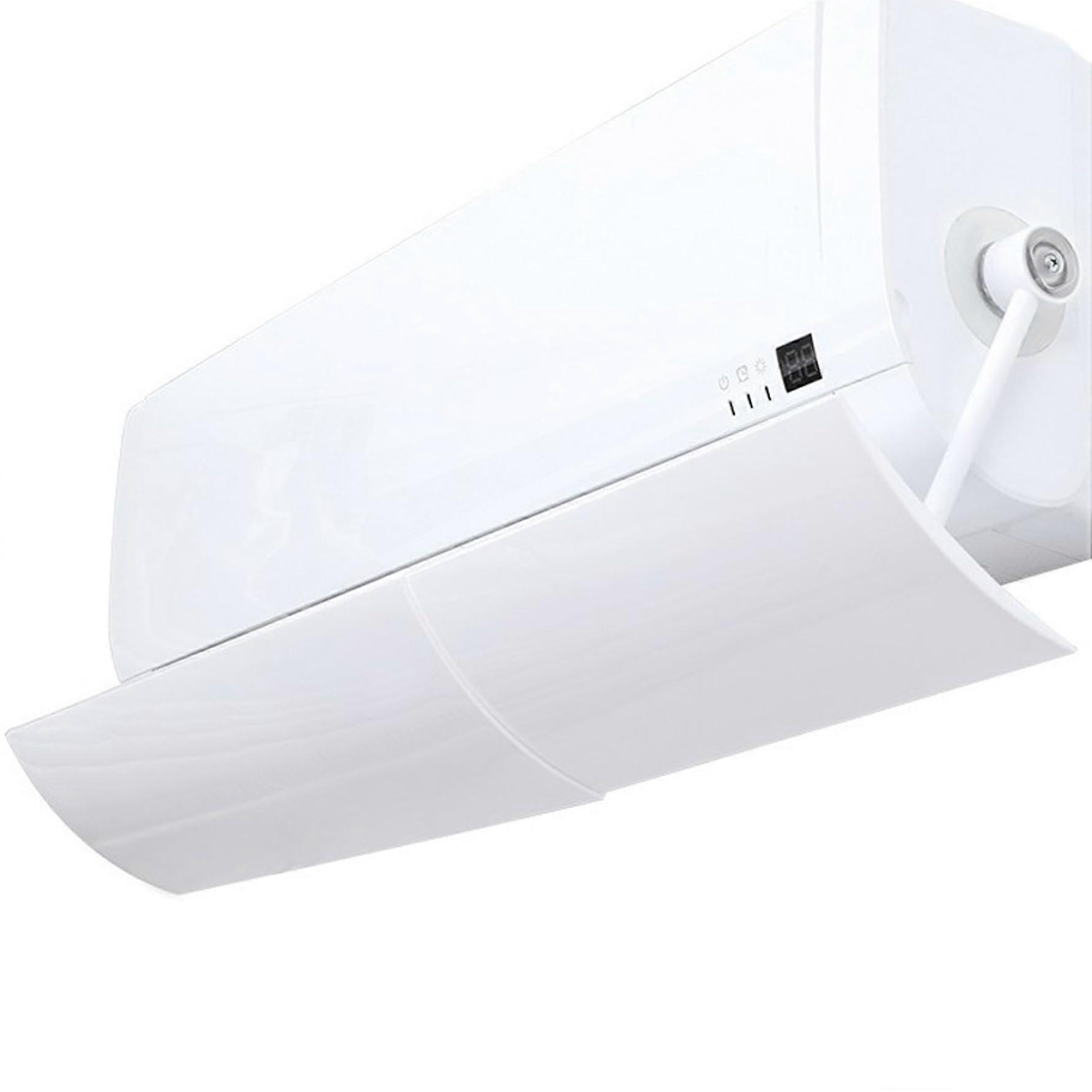 Adjustable Retractable Wall Mount AC Vent Deflector for Even Airflow Distribution at Home