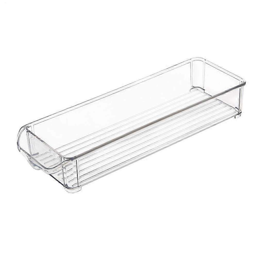 Stackable Refrigerator Organizer Bins Clear View Fridge Storage Containers for Pantry and Freezer