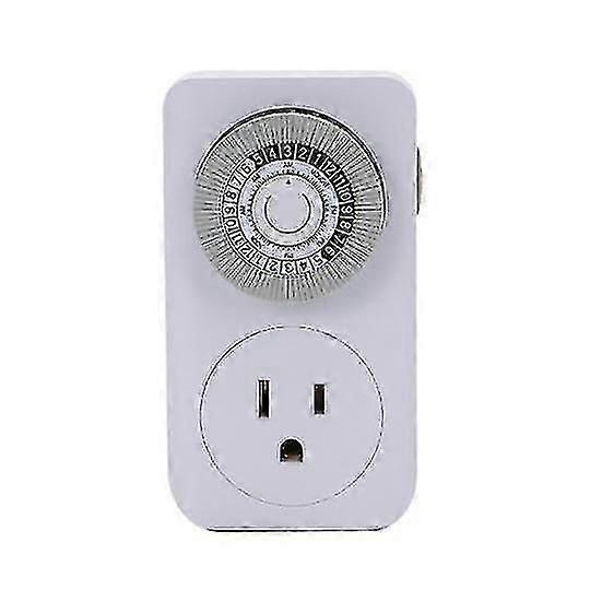 Smart Mechanical Outlet Timer for Home Appliances, Easy Plug-In Operation