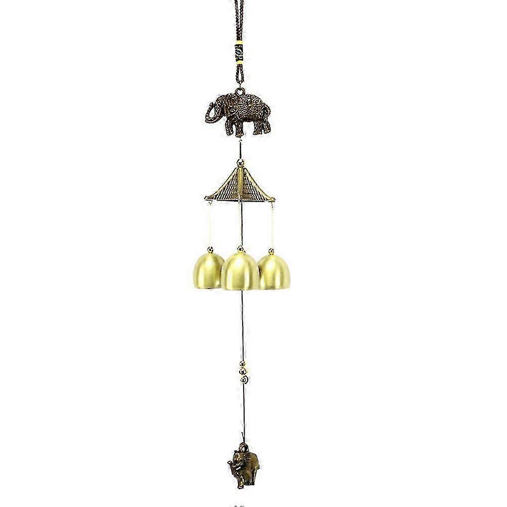 2025 Elephant Wind Chimes Decor
