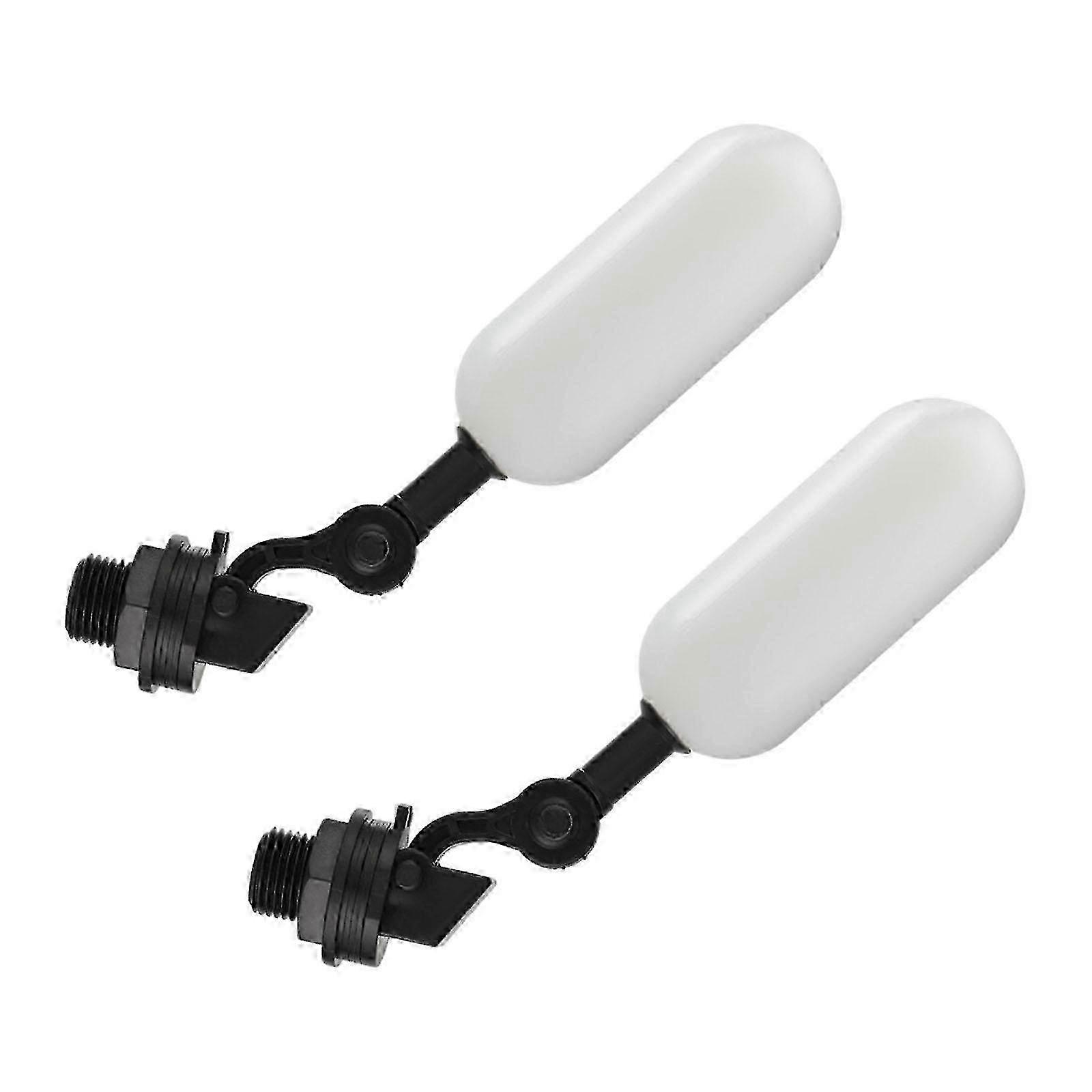 2025 2Pcs 1/2" Adjustable Float Ball Valve with Auto Level Control for Hydroponics, Water Tanks