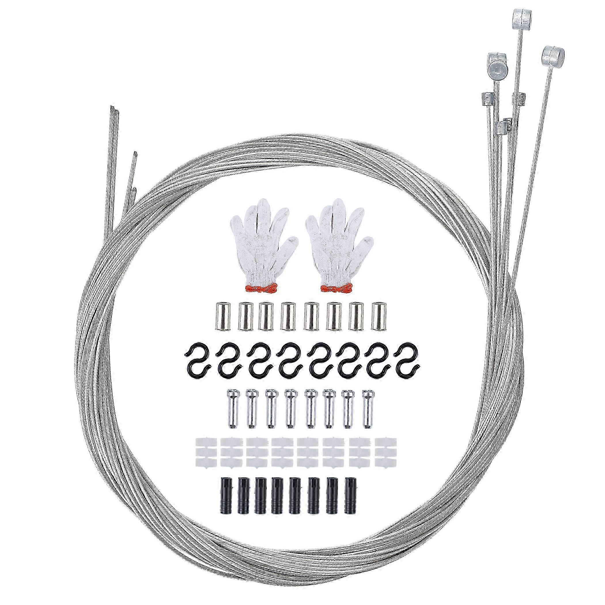 26-27 2 Universal Brake and Shift Cable Sets for Mountain and Road Bikes