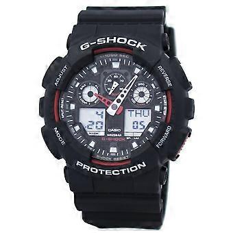 Casio G-Shock Velocity Analog Digital Black Dial Quartz GA-100-1A4 Men's Watch