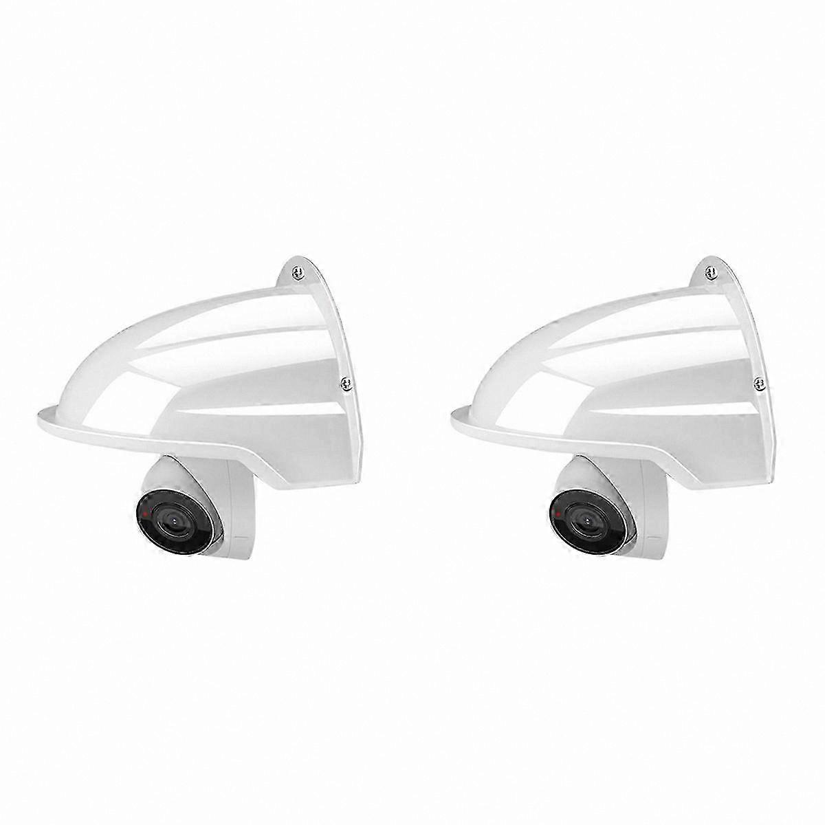 Weatherproof Outdoor Camera Enclosure with Protective Shield for Security Devices