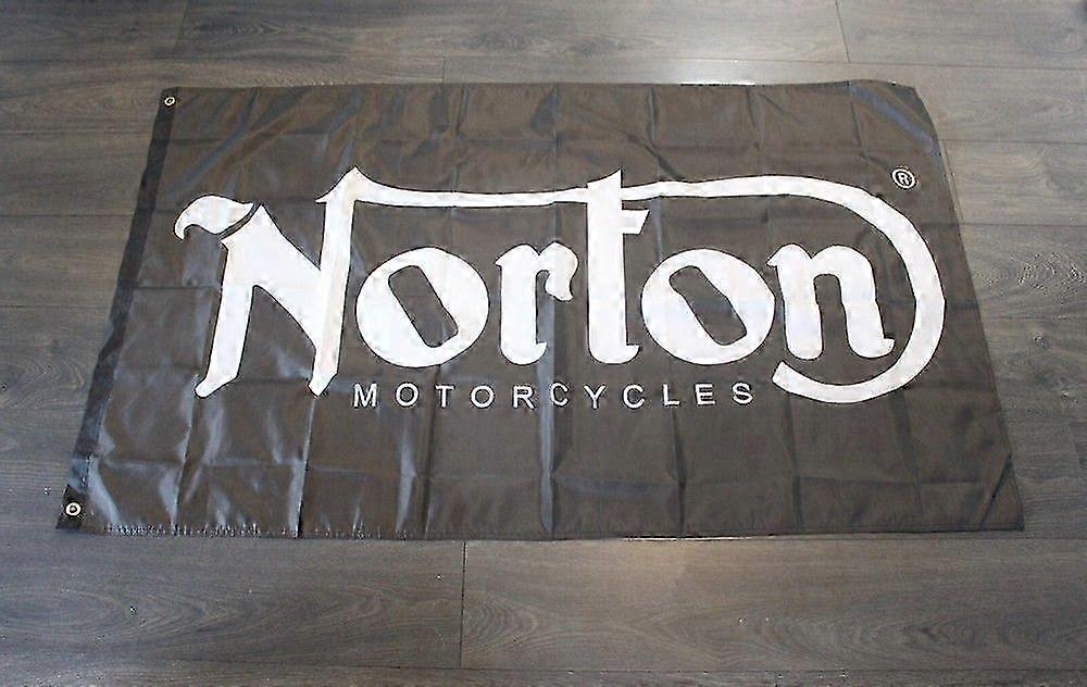 Norton Motorcycles Banner Flag