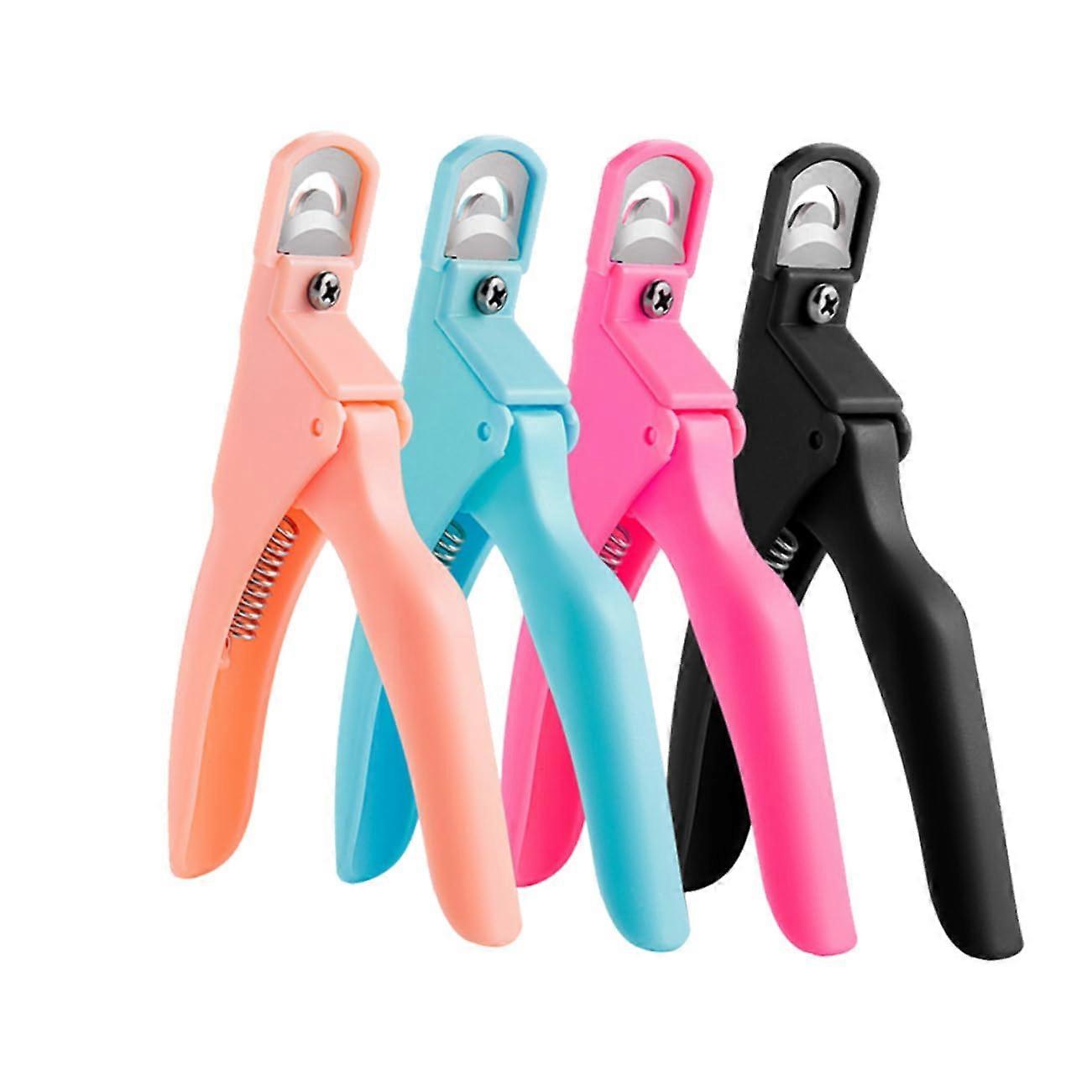 4pcs Nail Clippers and Scissors Set with Precise UShape Cutting for Professional Manicure