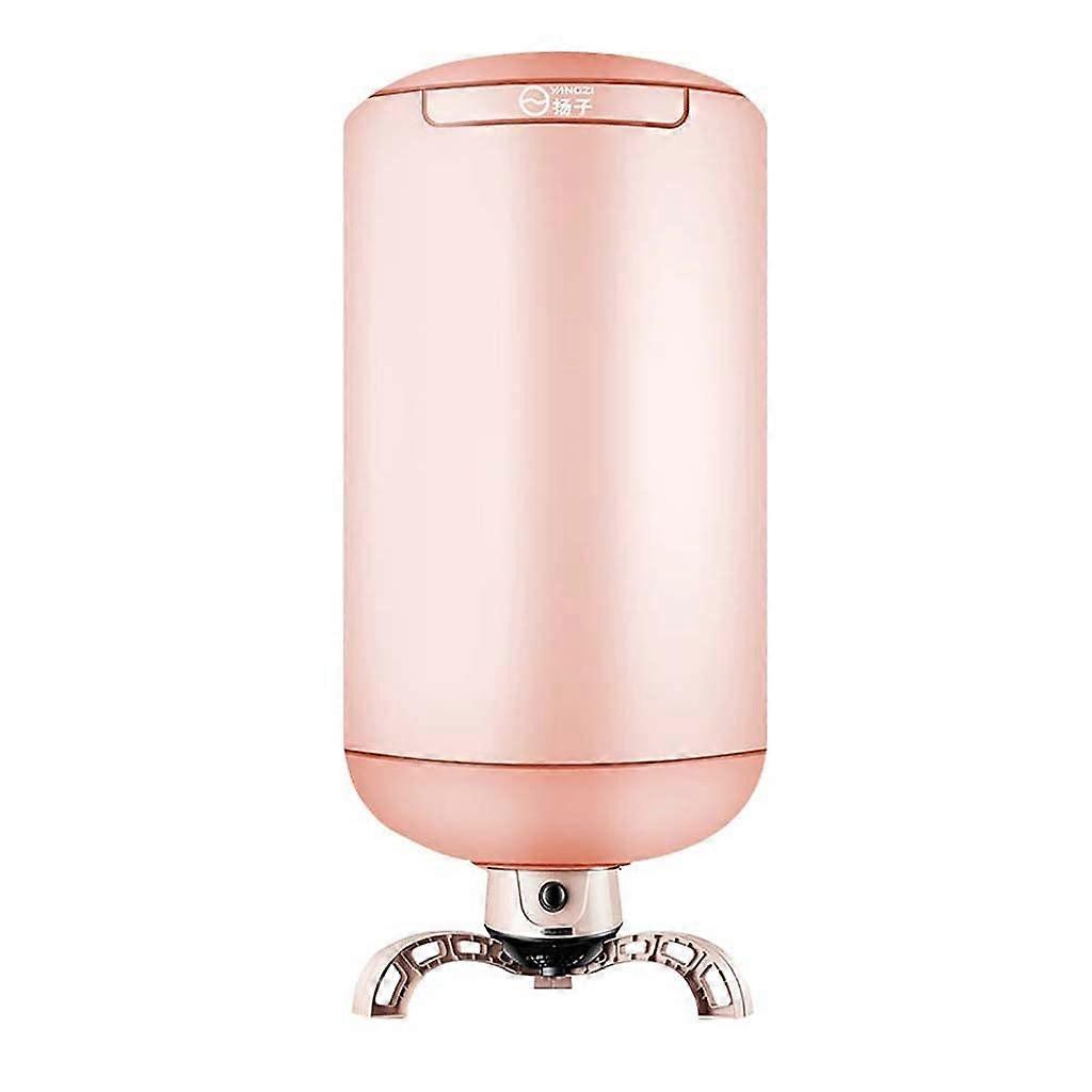 900W Portable Clothes Dryer Fast Drying Foldable Wardrobe with Intelligent Sterilization Pink